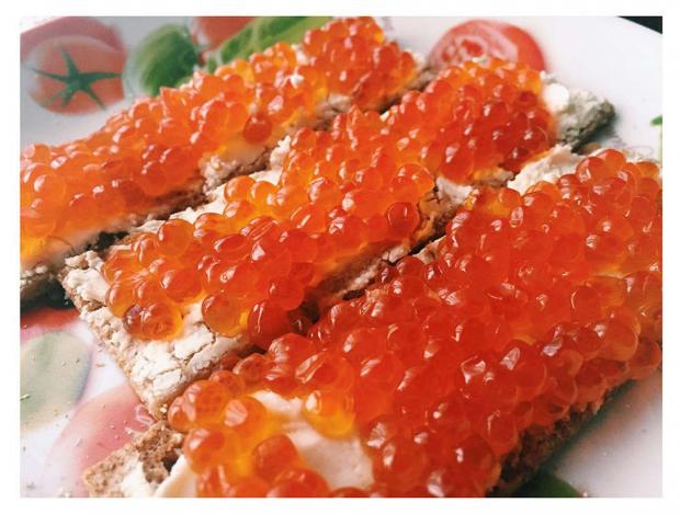 Икра лососевая зернистая Путина из замороженного сырья вес 5061₽