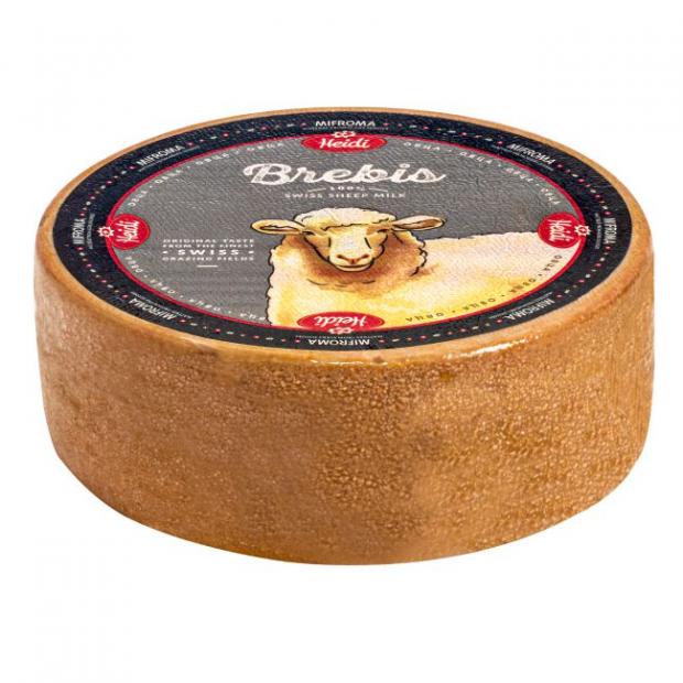 

Сыр полутвердый Heidi Шафкейзе овечий 45%, вес