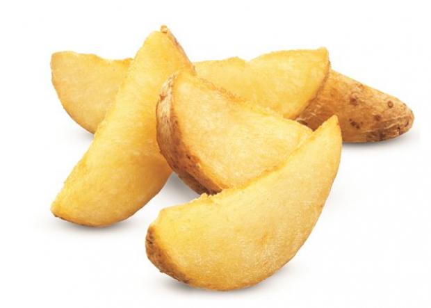 Картофельные дольки замороженные вес 133₽