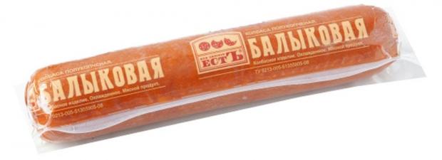 

Колбаса полукопченая «ЕСТЪ» Балыковая (0,6-0,9 кг) , 1 упаковка ~ 0,7 кг