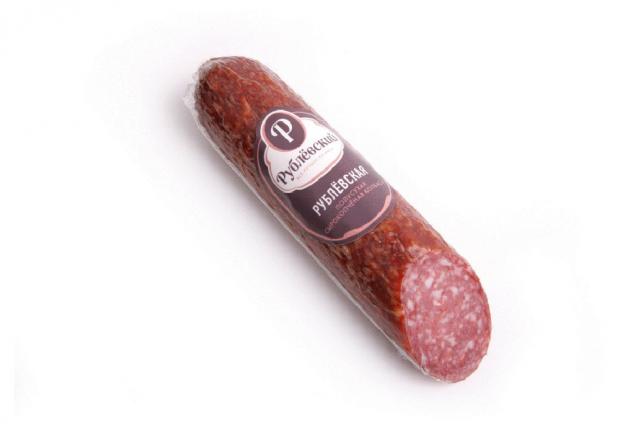 Колбаса сырокопченая «Рублевский» Рублёвская (0,2-0,5 кг) , 1 упаковка  ~ 0,3 кг