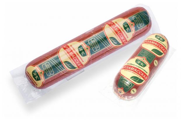 

Колбаса полукопченая «Кудряшовский МК» Арзамасская (0,8-1,2 кг), 1 упаковка ~ 1 кг