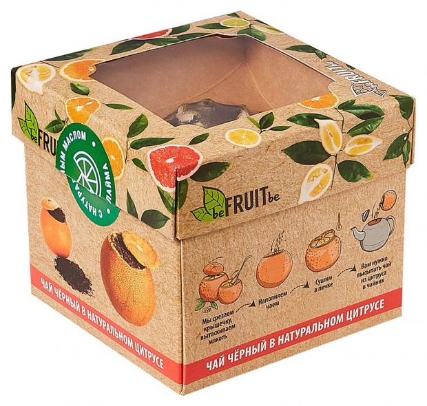 

Чай черный beFRUITbe байховый с цедрой апельсина, 50 г