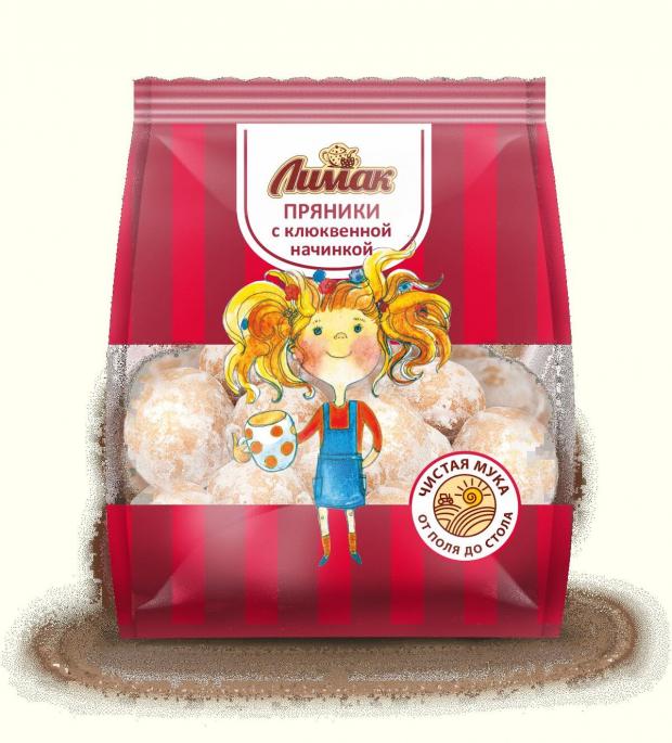 

Пряники «Лимак» с клюквенной начинкой, 250 г