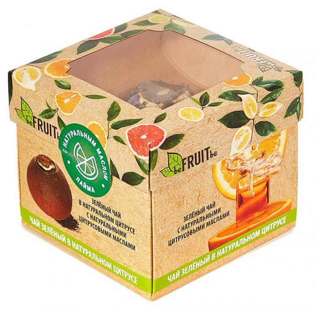 

Чай зеленый beFRUITbe байховый с цедрой апельсина, 50 г