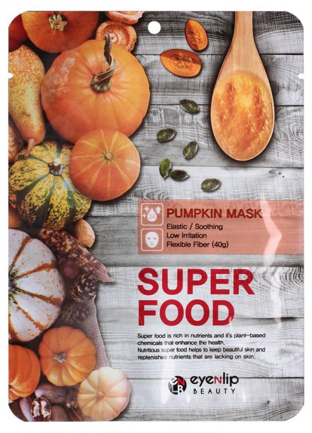 

Маска для лица Eyenlip Pumpkin mask тканевая, 23 мл