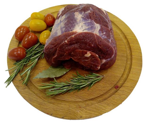 Голяшка говяжья АШАН бескостная охлажденная (0,9-1,2 кг), 1 упаковка ~ 1 кг