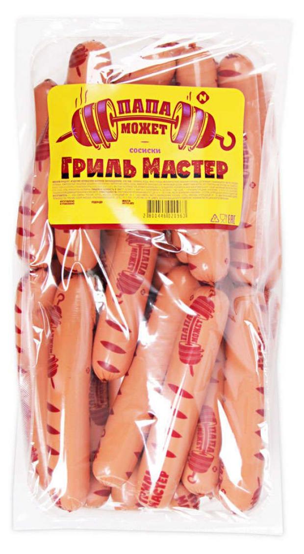 Сосиски Папа может Гриль-мастер 18-23 кг 1 упаковка 21 кг 280₽