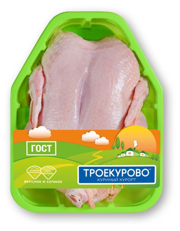 

Тушка цыплят-бройлеров «Троекурово» 1 сорт охлажденная (1,8 - 2,2 кг), 1 упаковка ~ 2 кг