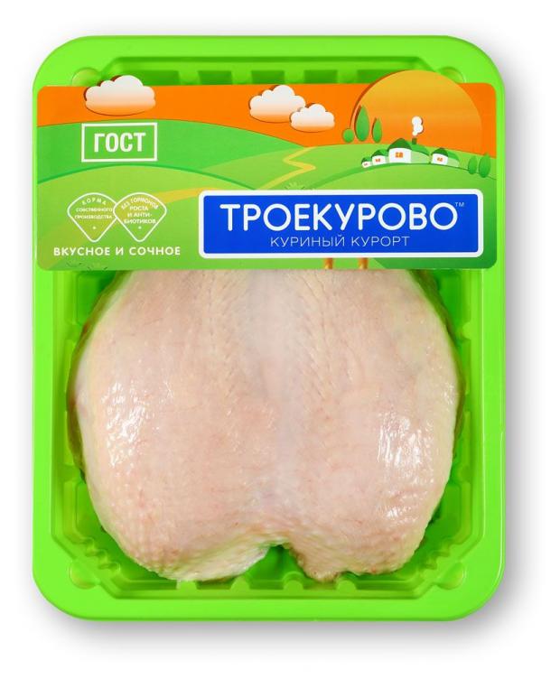 

Грудка цыпленка-бройлера «Троекурово» охлажденная (0,8 - 1,1 кг), 1 упаковка ~ 0,9 кг