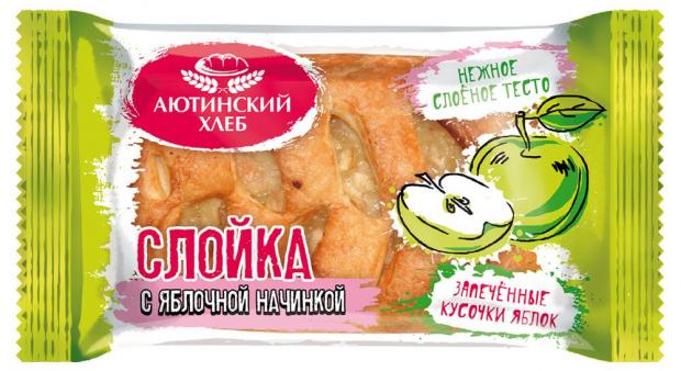 

Слойка с яблоком «Аютинский хлеб», 80 г