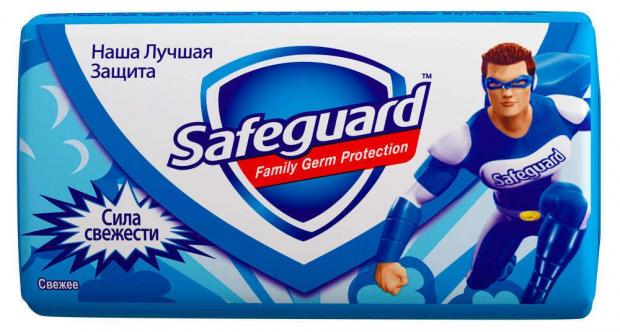 

Мыло туалетное Safeguard Сила Свежести антибактериальное, 90 г