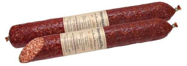 Колбаса сырокопченая Охотный Ряд Испанская 05-08 кг 1 упаковка 06 кг 849₽