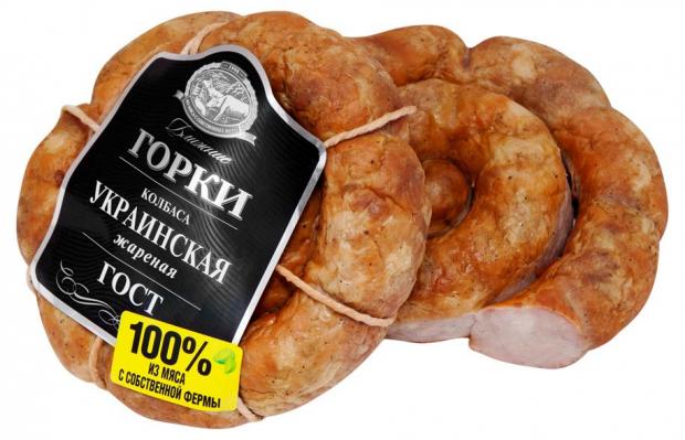 

Колбаса жареная «Ближние Горки» Украинская ГОСТ (0,3-0,6 кг) , 1 упаковка ~ 0,4 кг