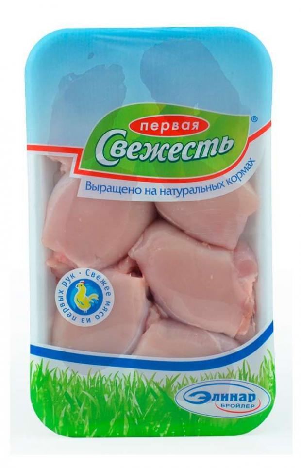 

Филе бедра куриное «Первая свежесть» охлажденное (0,6 - 0,9 кг), 1 упаковка ~ 0,7 кг