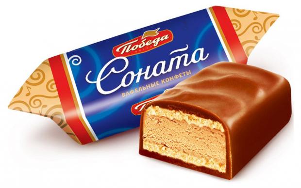 

Конфеты вафельные «Победа Вкуса» Соната, вес