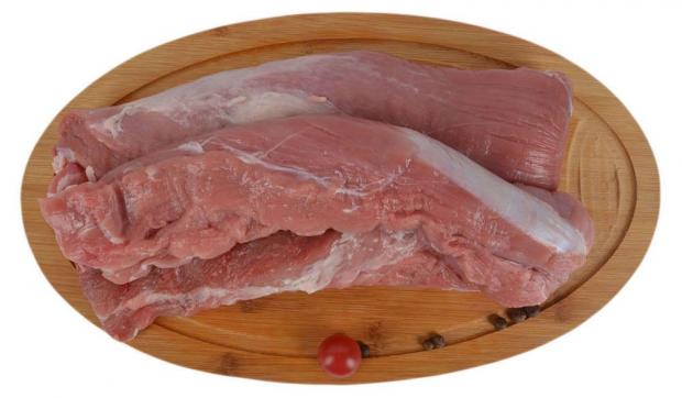 Вырезка свиная АШАН охлажденная (0,4-0,7 кг), 1 упаковка ~ 0,5 кг