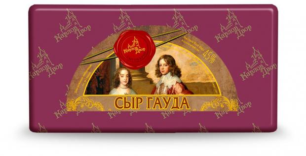 Сыр полутвердый Карлов двор гауда 45 вес 624₽