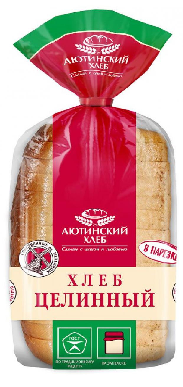 

Хлеб пшеничный «Аютинский хлеб» Целинный 1 сорт нарезка, 620 г