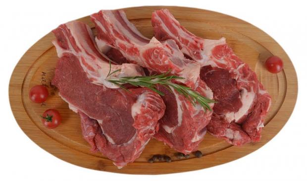 Антрекот говяжий АШАН на кости охлажденный 09-12 кг 1 упаковка 1 кг 607₽