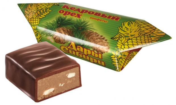 

Конфеты «ШФН» Дары Сибири с кедровым орехом, вес