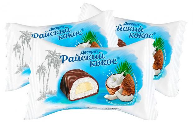 Конфеты «Пермская» Райский кокос со сливочной начинкой, вес