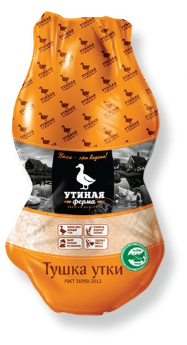 Тушка утки Утиная Ферма потрошеная охлажденная 18 - 25 кг 1 упаковка 22 кг 249₽