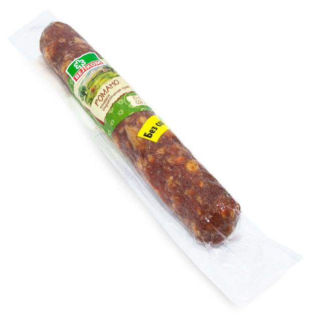 Колбаса сырокопченая Велком Романо 04-07 кг 1 упаковка 05 кг 1544₽