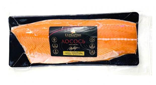

Филе лосося Ultra Fish Premium (0,8-1,2 кг), 1 упаковка ~ 1 кг