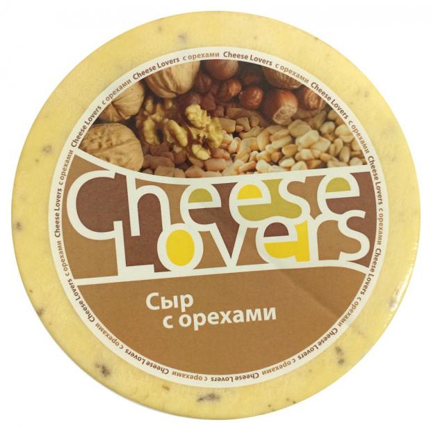 Сыр полутвердый Cheese Lovers с орехами 50 вес 789₽
