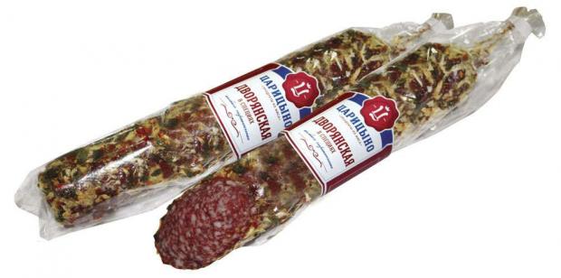 Колбаса сырокопченая Царицыно Дворянская 04-07 кг 1 упаковка 05 кг 1226₽