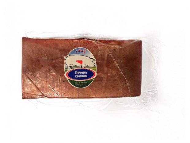 Печень свиная «Диета-18»  (0,8-1,2 кг), 1 упаковка ~ 1 кг