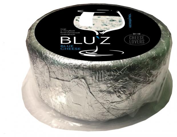 Сыр полутвердый Cheese Lovers Bluz CHEESE с голубой благородной плесенью 60 вес 1766₽