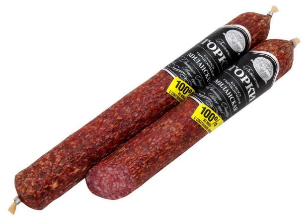 Колбаса сырокопченая Ближние Горки Миланская 04-07 кг 1 упаковка 05 кг 1178₽