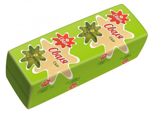 Сыр полутвердый Сваля Тильзитер 45 вес 994₽