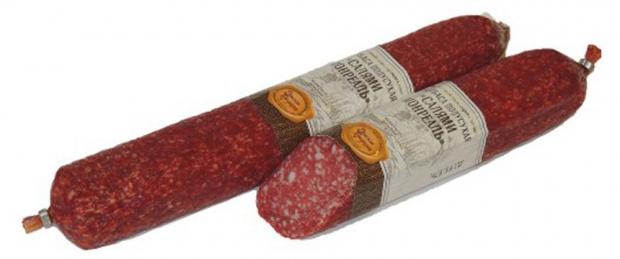 

Колбаса сырокопченая «Донские Традиции» Салями монреаль (0,3-0,6 кг) , 1 упаковка ~ 0,4 кг