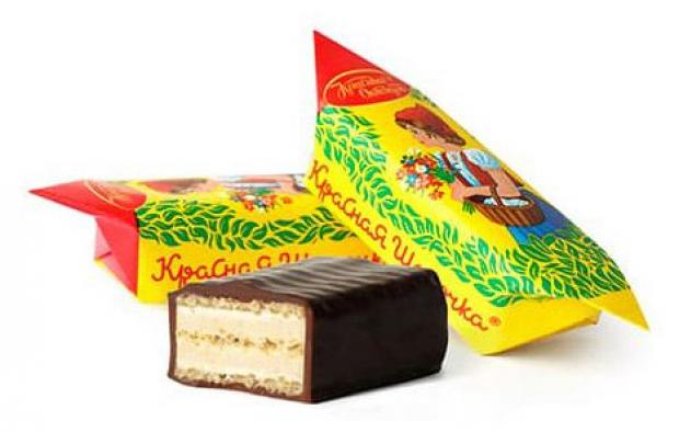 Конфеты вафельные Красный Октябрь Красная шапочка вес 770₽