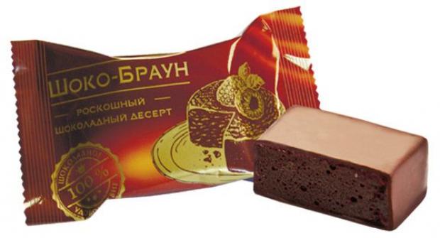 

Конфеты «Сладуница» Шоко-Браун шоколадный десерт, вес