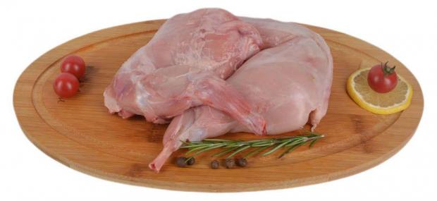 

Тушка кролика АШАН половина тушки охлажденная (0,5-1 кг), 1 упаковка ~ 0,6 кг