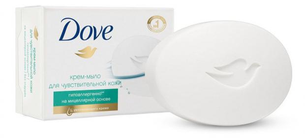 Мыло-крем косметическое Dove бессульфатное на мицеллярной основе, 100 г