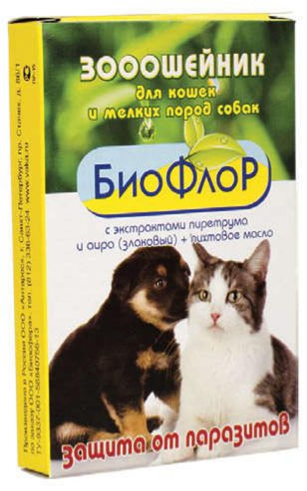 Ошейник для животных БиоФлор защита от паразитов 35 см 55₽