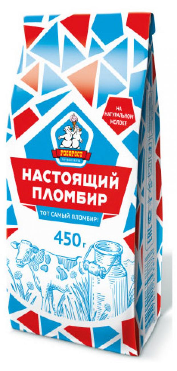 

Мороженое пломбир «Настоящий пломбир» ванильный, 450 г