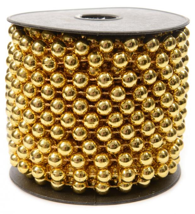 

Гирлянда Decoris пластиковая золотая, 10 м