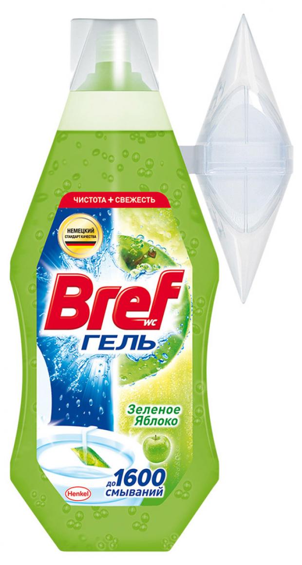 

Гель освежитель для туалета Bref Зелёное яблоко, 360 мл