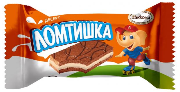 

Десерт «АККОНД» Ломтишка карамелизированное молоко, вес