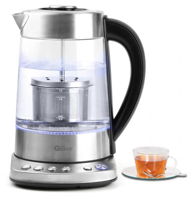

Чайник Qilive с заварочной колбой, 1,7 л
