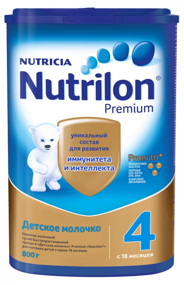 

Смесь сухая молочная Nutrilon Premium 4 с 18 мес., 800 г