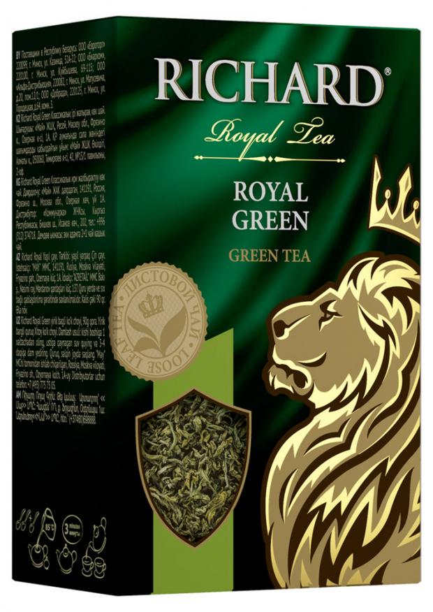 

Чай зеленый Richard Royal Green крупнолистовой, 90 г