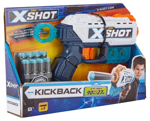 

Бластер X-shot ZURU Kickback 89