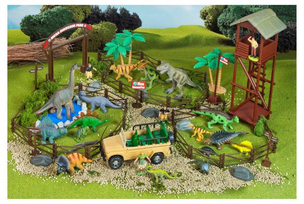 

Набор игровой ONE TWO FUN Парк динозавров, 75 предметов